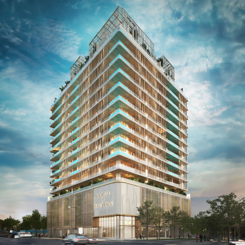 Sky Vista, located in the heart of Jumeirah Village Circle