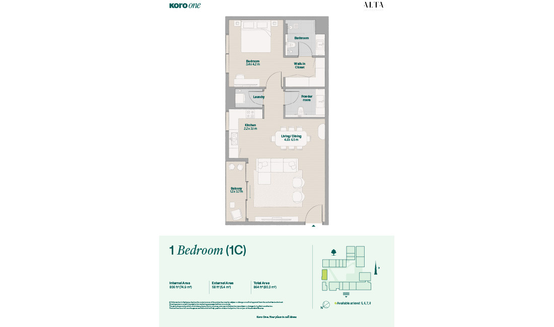 1 Bedroom