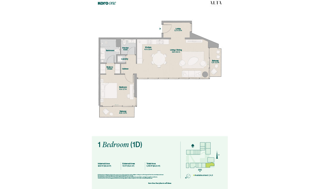 1 Bedroom