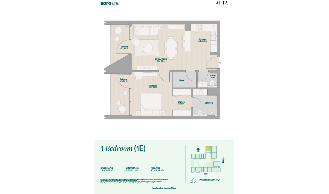 1 Bedroom